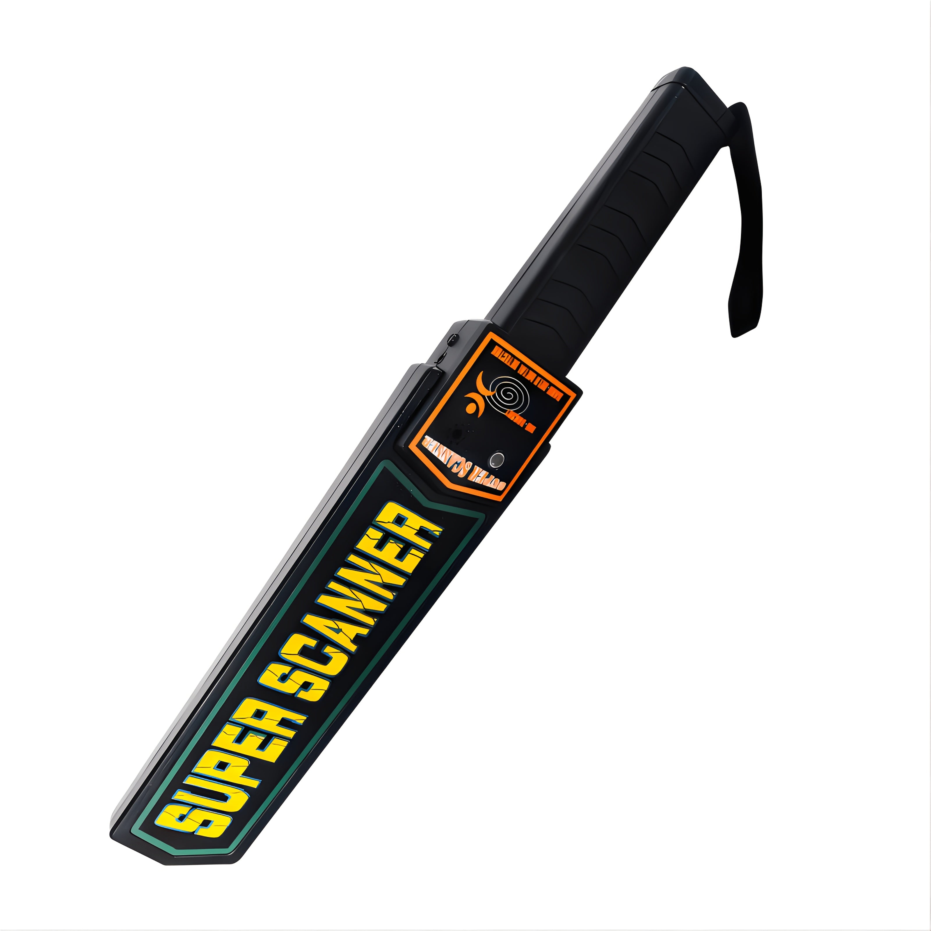 TEMU Handheld Metal Detector Wand-high- Security Scanner For Metals, Electronics, And -compact, Lightweight, Battery-operated, And Ideal For Security