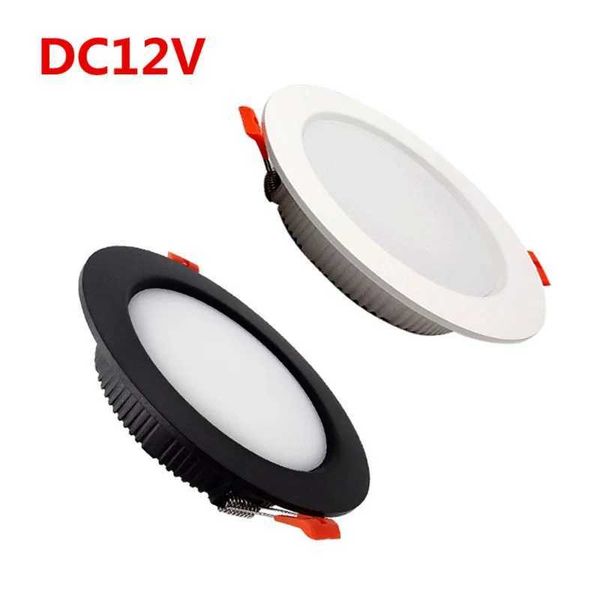 LED 12V Downlight 3W 5W 7W 9W 12W 15W 18W DC12V LED Ceiling Down light Recessed Indoor Lighting led Panel Light Spotlight lamp Y240822