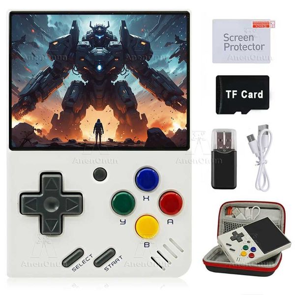 Portable Game Players Miyoo Mini V4 2.8-inch Handheld Gamer 18000 Games 15 Simulator Portable Video Game Console Childrens Retro Mini Game C