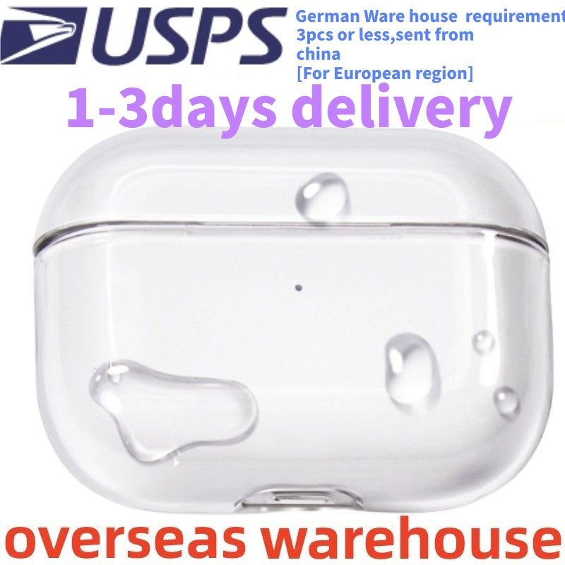 USA Stock apple for AirPods pro 2 earphone 3rd 5 4 6 earphones 3 Solid Silicone Cute Protective Headphone Cover Wireless Charging 3nd 2nd anc case