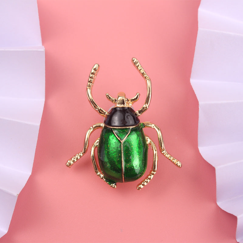 TEMU 1pc Vintage Style Enamel Brooch, Fashionable Accessory For Women, Suitable For Trendy Outfits, Badges, , Cuffs, Ties, Backpacks