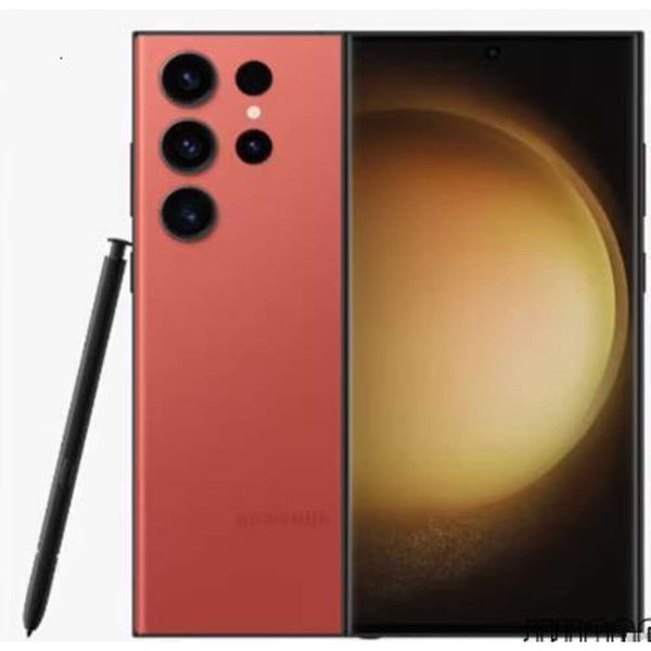 New Global Version 5G AI Flagship Smart Gaming Phone S24 Ultra Titanium Gray 12+256GB red