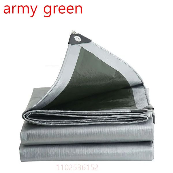 Outdoor thickened rainproof PE tarpaulin camping tent mat pavilion canopy garden furniture cover waterproof sunshade cloth 240705