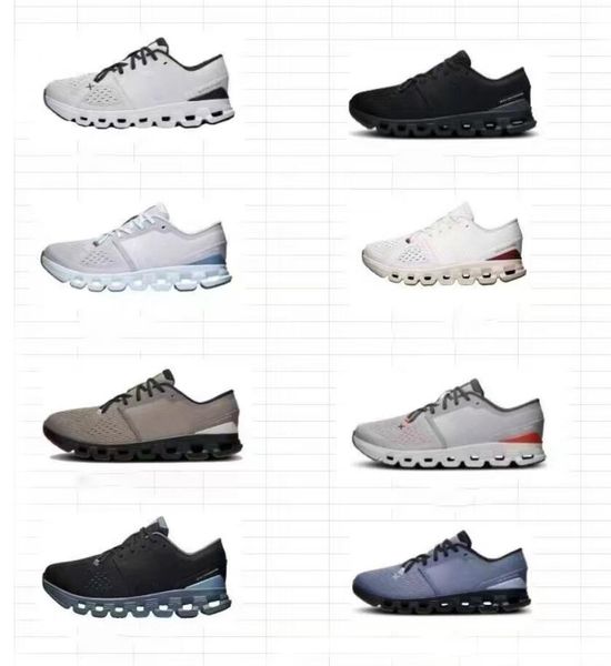 X4 2025 Running Shoes Shoe Training Shoe Colorful Lightweight Comfort Design Men Women Snearkers Runners yakuda dhgate Ivory Black Feather B