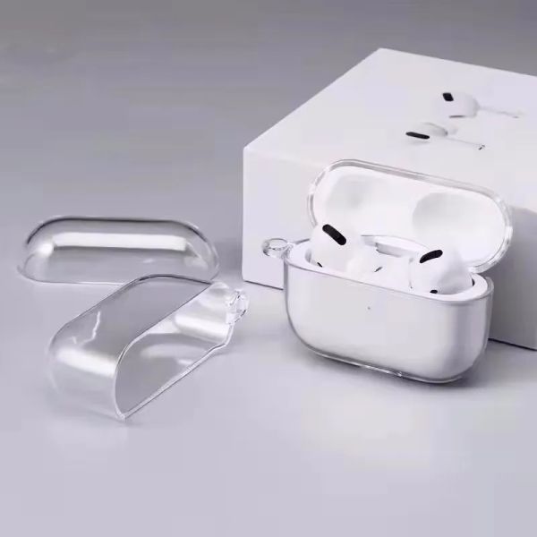 2024 Newst for Airpods 4 and Airpods pro 2 generation Headphone Accessories Solid TPU Protective Earphone Cover Wireless Charging Shockproof