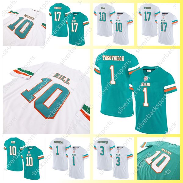 2024 Shxinet Men-Youth-Women Football Jerseys Custom Any Name Number 10 Hilll 1 Tagovaloa Wadle 5 Ramsy Stitched America Football Jersey