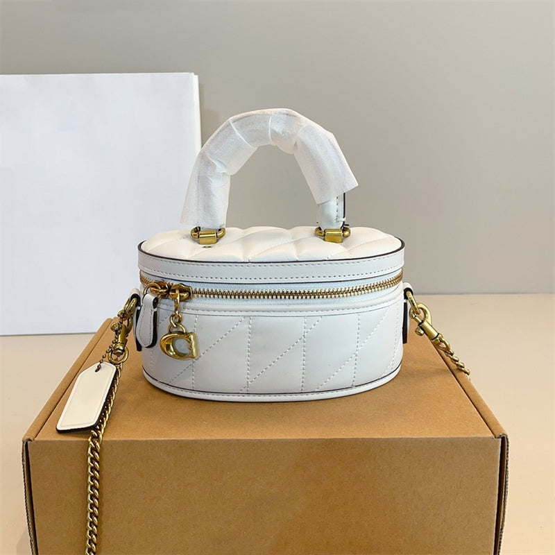 Mini Crossbody Makeup Bag Designer Cosmetic Bags Make Up Toiletry Handbag Shoulder Chain Bags Leather TOP