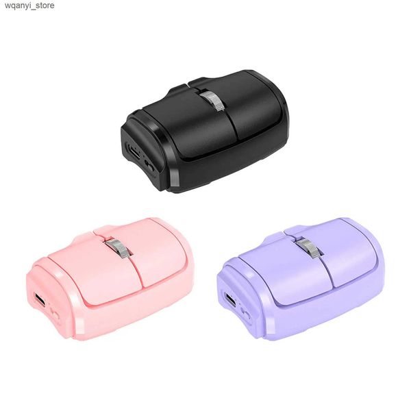 Mice Finger Ring Mouse Handheld USB Receiver Rechargeable Silent 2.4G No Wire Ergonomic Mice Mini Optical Mouse for Home PC Computer L240910