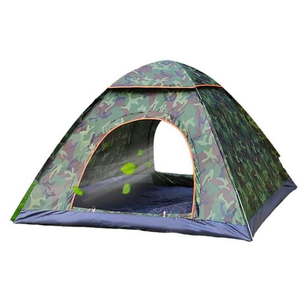 Person Instant Up Lightweight Cam Tent Outdoor Easy Set Up Automatic TentPortab packing WindproofXJ241217
