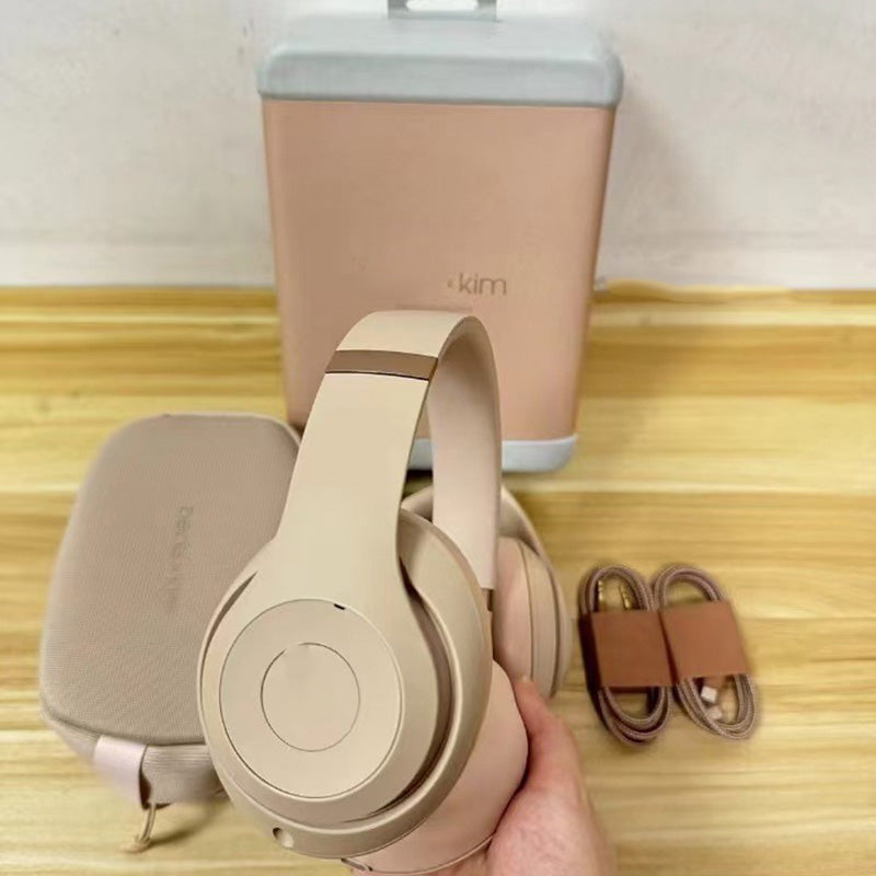 Studio Wireless Headphone Stereo Headset Pro Kim Moon Audio Bluetooth 5.0 Deep Bass HIFI Sound Headband