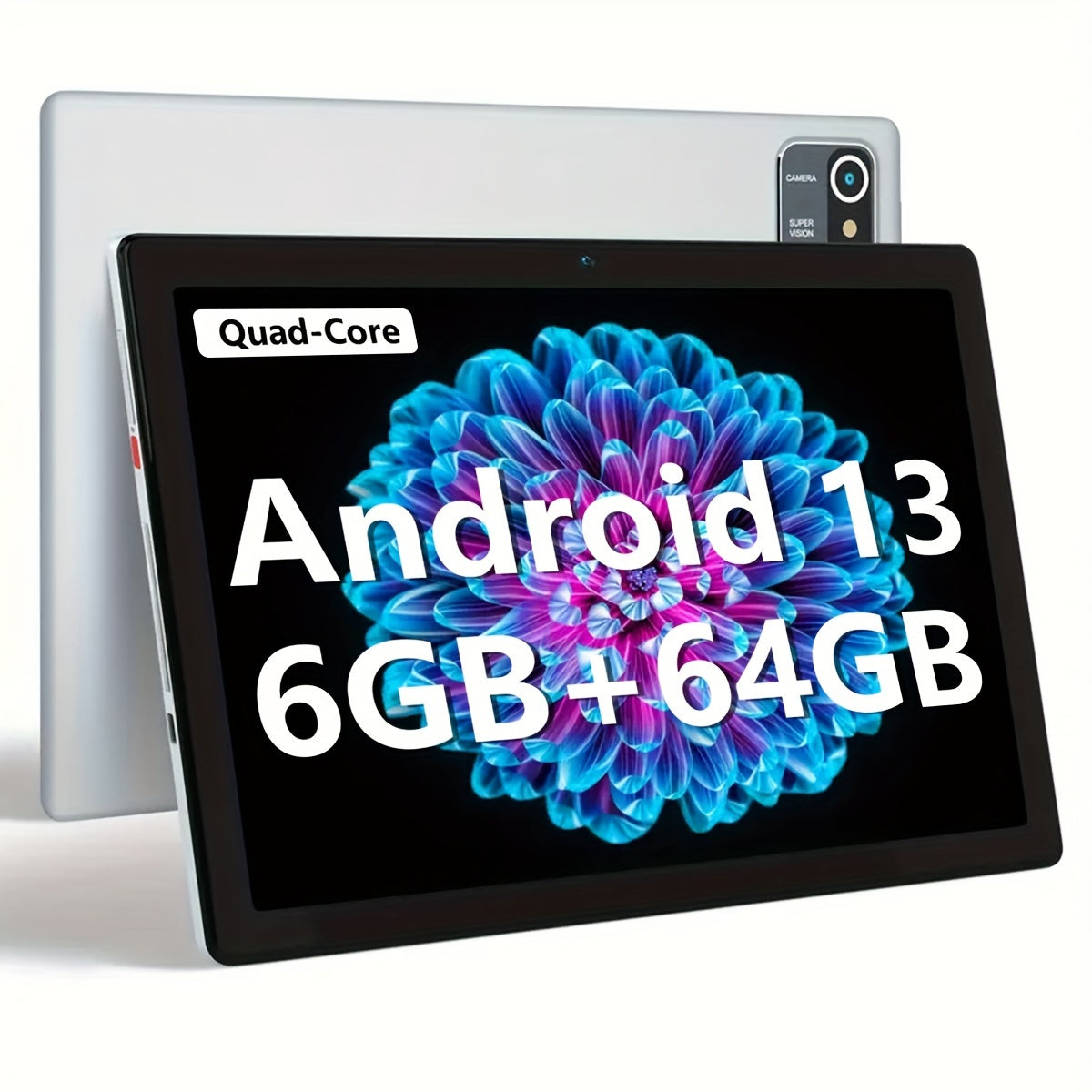 TEMU Aeezo 10.1-inch Tablet, Optional Systems 13-14 , Optional Memory 8gb+32gb-6gb+64gb-8gb+128gb, 1280x800 Ips Hd Touchscreen Tablet, Dual Cameras,