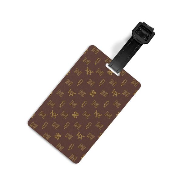 NXY Holiday Flight Travel Accessories Leather Travel Luggage Tag Women Men Suitcase Tags Name ID Address Lable Bag Tags For Luggage