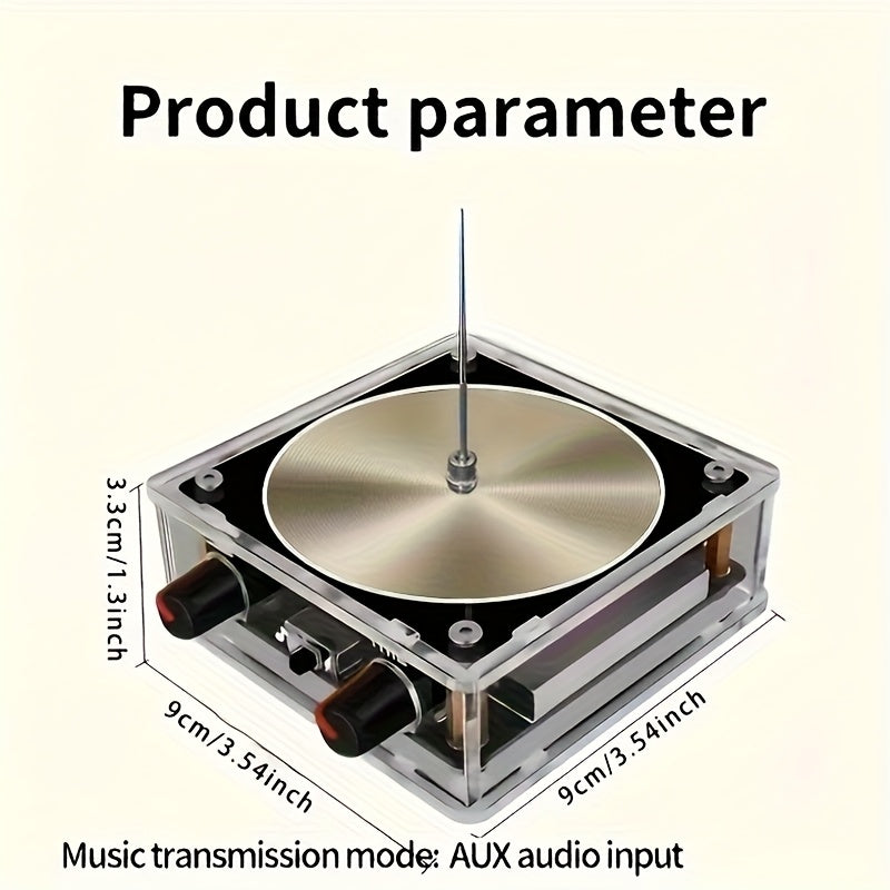 TEMU Coil Music Arc Plasma Desktop Toy Science Education Set Teaching Experiment Model Easter Gift Birthday Gift