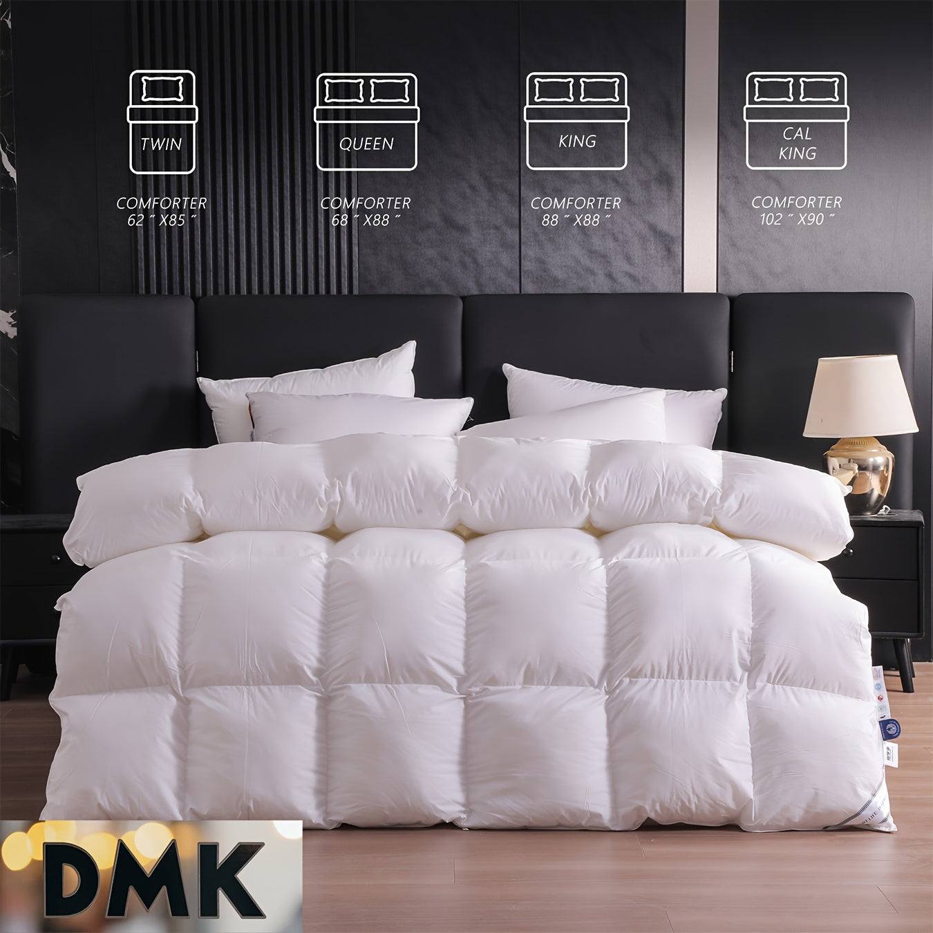 TEMU Deluxe 4 Quilt, 1 Microfiber Duvet Core Duvet, Hotel-style Soft, Breathable And Machine Washable, With 8 Safety Clips, No Pillowcase