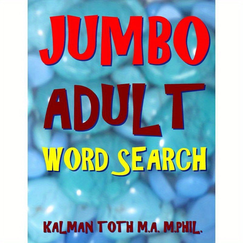 TEMU Jumbo Adult Word Search Puzzle