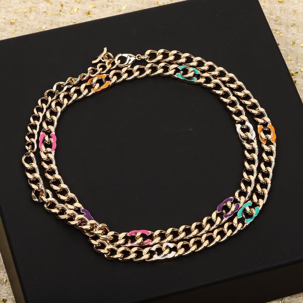 Women C Choker Designer Pendant Necklace Luxury Chain Letter Gold Necklaces Pearl Jewelry Cclies High Quality 4575676