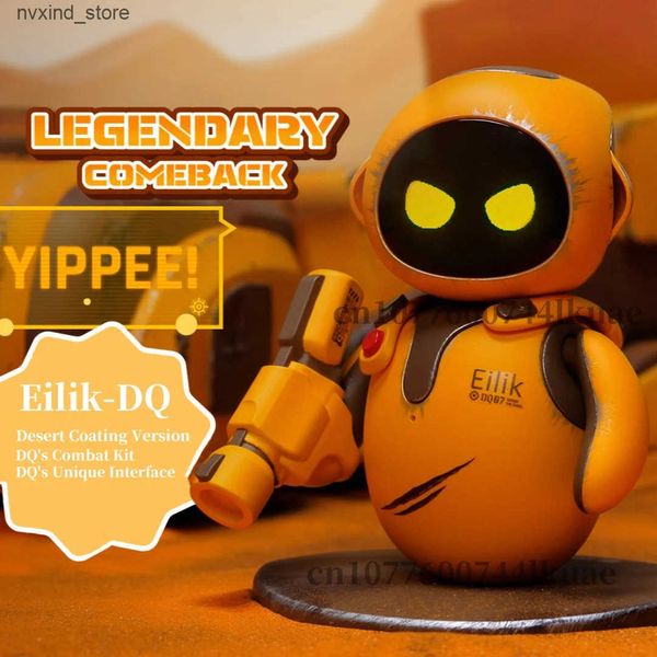 Electronics Robots Eilik DQ Smart Robot AI Electronics Intelligence Robots Children Adults Desktop Pets Desert Coating Version Kit Limited E