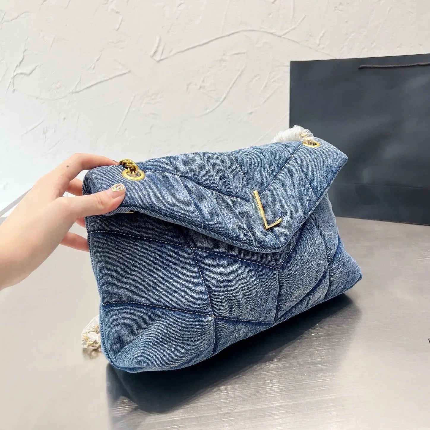 Women Handbag Shoulder Bags Crossbody Bag With Small Purse Luxury Designer Classic Fashion Denim Canvas Woven Square Pillow Bag Christmas Gifts 2472