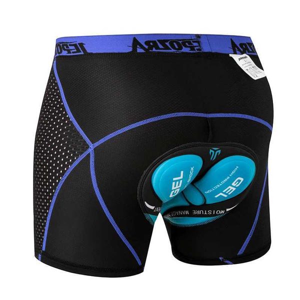 Cycling Bib Shorts JEPOZRA mens breathable bicycle shorts 4D gel pads shock proof bicycle underpants mountain bikes road bike underwear H250