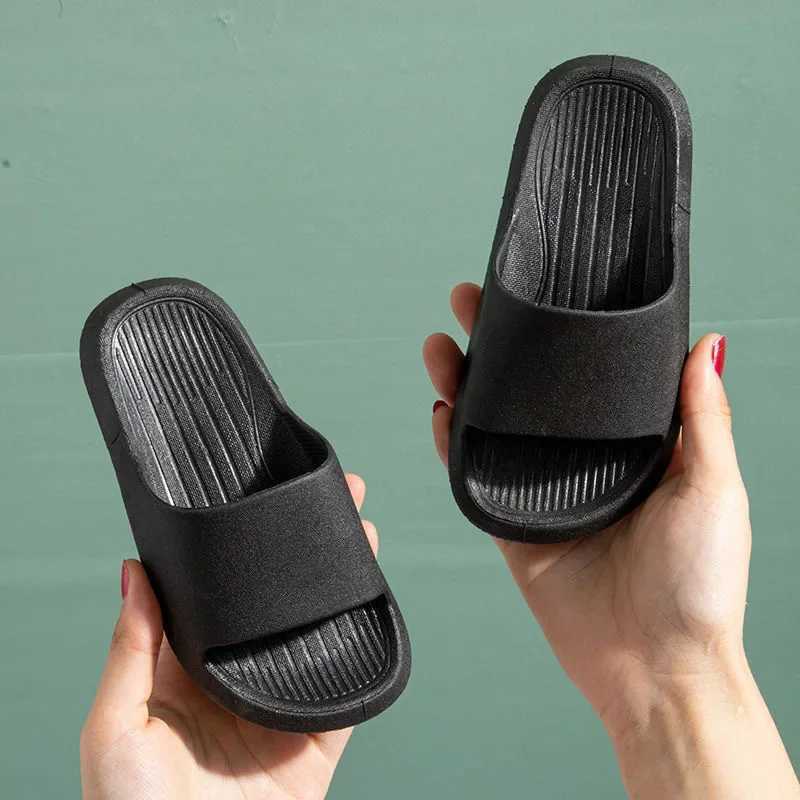 Slipper Kids Sandals Summer Toddler Child Outdoor Sport Shoes Boys Girls Baby Soft Sole Slippers Beach Water Slippers Indoor Slides H241217