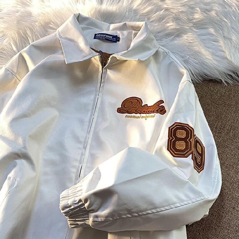 Men&#039;s Jackets 2023 Winter American PU Leather Jacket Long Sleeves Retro Motorcycle Wild Men Bomber Outerwear & Coats