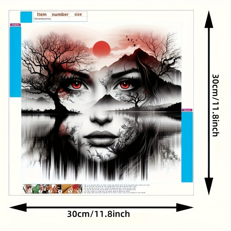 TEMU 1pc5d Diamond Painting Kit, Diamonds Embroidery Art Craft, Suitable For Beginners, Home Wall Decoration, Gift, No Frame