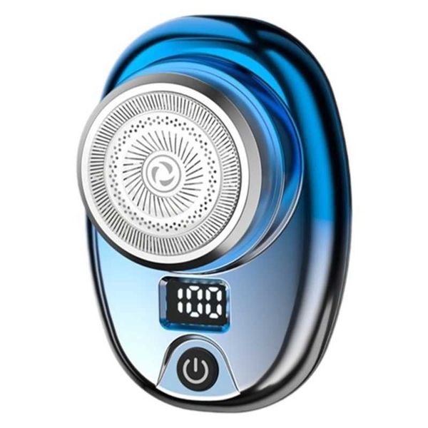 LCD Display Electric Trimmer Pocket Size Electric Trimmer Beard Grooming Tool Electric Shaving Tool Waterproof Shaver Y240807