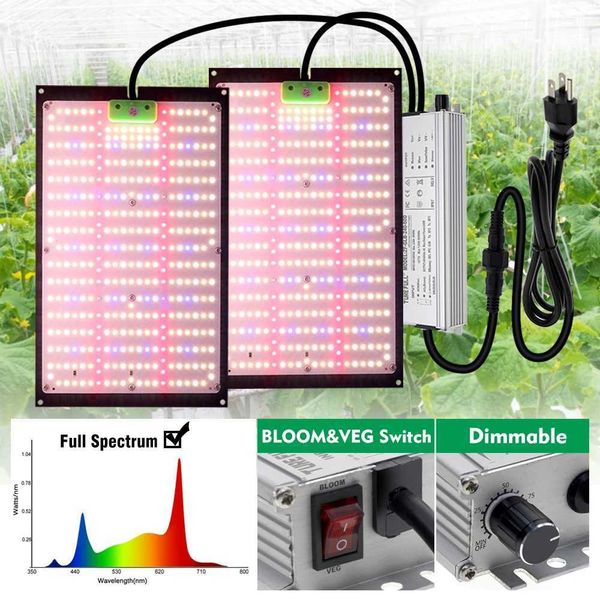 Other Garden Supplies Dimming LED Grow lights Full Spectrum 120W 240W Phytolamp For Plants Two Working Modes Plant Lamp For Indoor Grow Tent