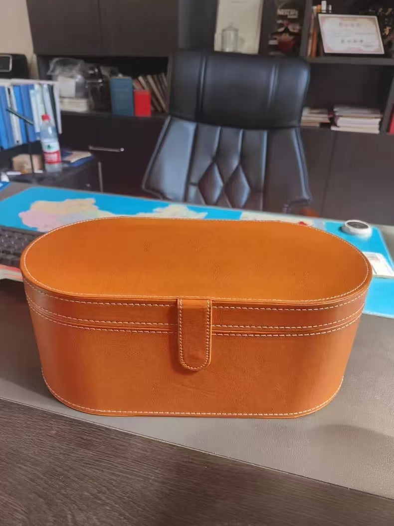 Stash Hair Dryers Leather box Storage box Hair Care Styling Tools PU BOX Gift box Hairdryer package boxes