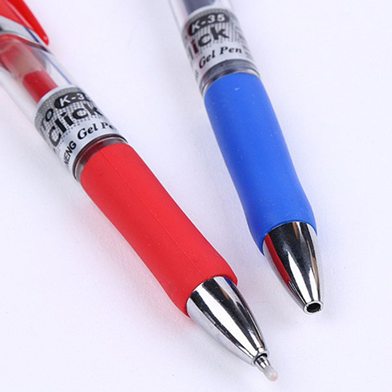 Smooth Writing Experience with Ergonomic Retractable Gel Pens - 0.5mm Bullet Nibs