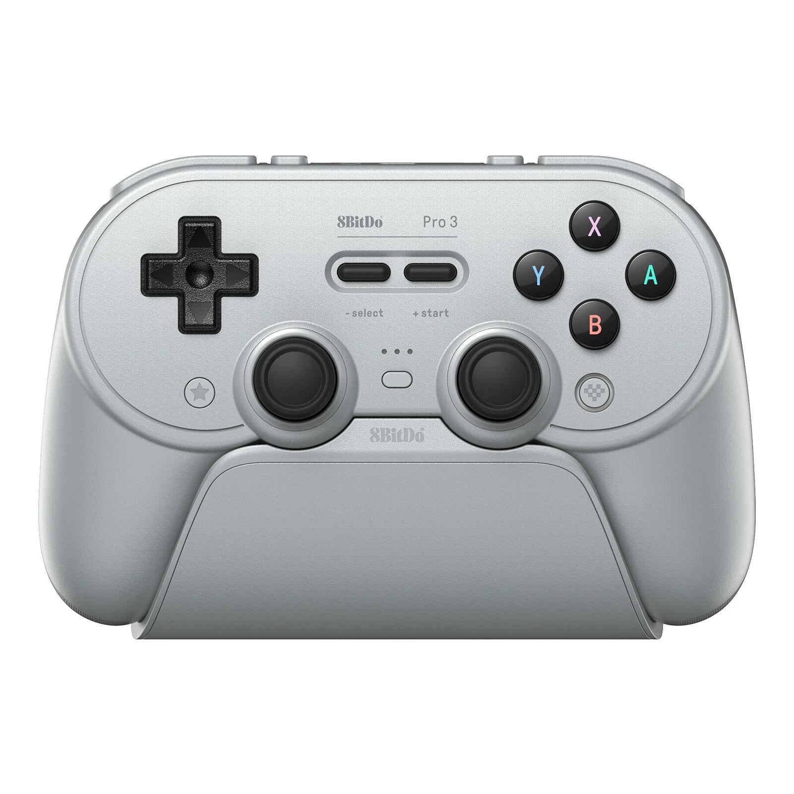 8Bitdo Pro 3 Tri-mode Gaming Controller with Charging Dock Hall Effect Triggers TMR Joystick for Switch 2 PC Steam Andro