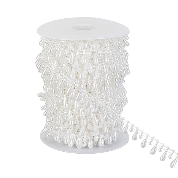 Chaîne de charme en forme de larme en plastique