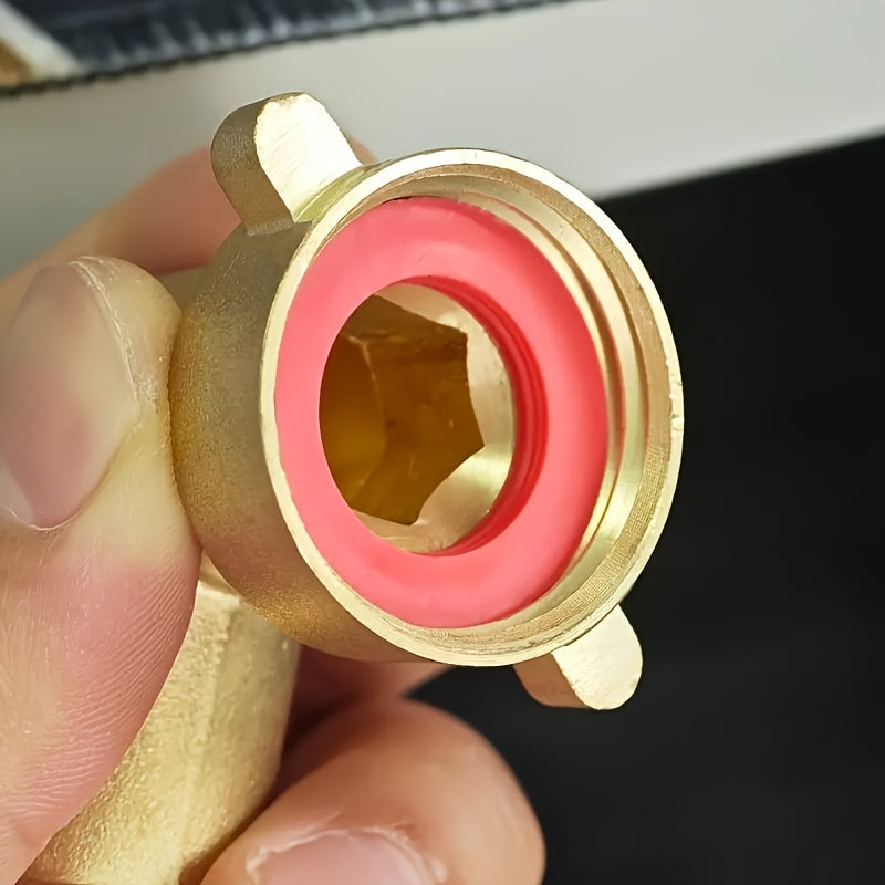 TEMU 40pcs Heavy-duty Leak-proof Silicone Faucet Washers - Durable Seal Rings For Garden Hoses & Faucet Fittings, Food-grade Silicone, Long-, , Hose