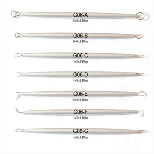 Aluminium Handle Scraper Soft Clay-Ceramic Art-Sludge-Sculpture-Fine Arts and Crafts Tools Polymer Clay Tools