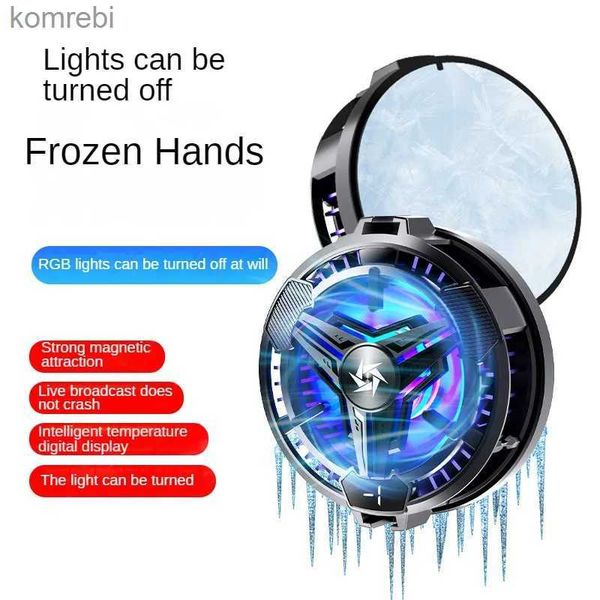 Other Cell Phone Accessories SL10 New Mobile Radiator for Phablet Fan Semiconductor Cooler Gaming 240223