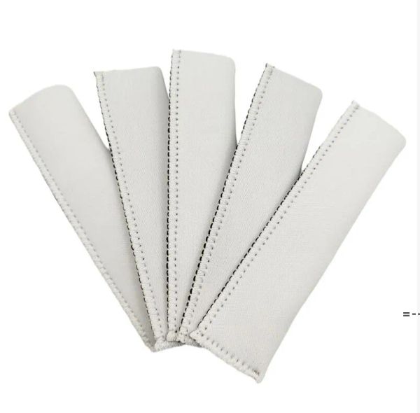 Sublimation Blank Tools Ice Pop Sleeve Neoprene Insulator Reusable Freezer Popsicle Holders Washable Ices Sleeves Holder Cover Bag