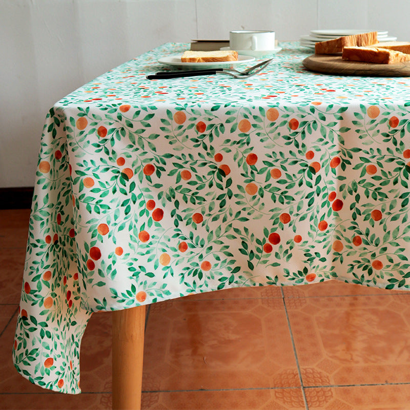 Printed Tablecloth Dining Table Cloth Tablecloth Household Coffee Table Cloth Table Flag