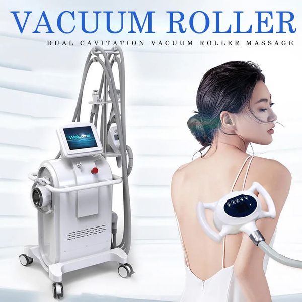 Professional Vacuum RF Skin Tightening Weight Loss Roller Massage Cellulite Machine Vacuum Roller Slimming Machine