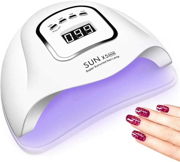 YIKOOLIN UV LED nail light professional nail dryer gel polishing light UV nail light with 4 timers to set curing gel toe nails M241123