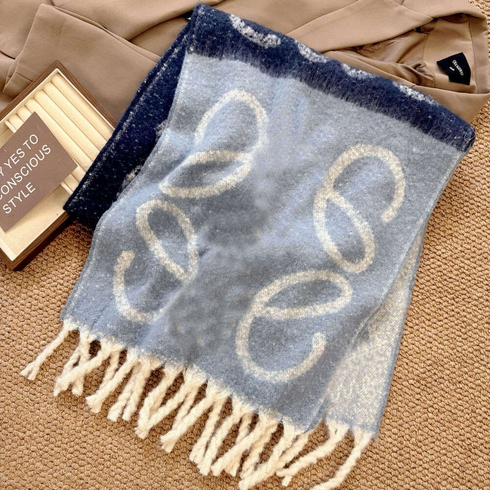 designer scarf luxury scarf for women cashmere scarf full Letter printed scarves soft touch warm wraps With Tags Winter Long scarf christmas gifts