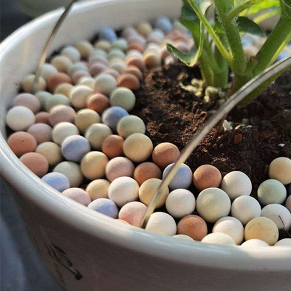 Garden Decorations 500g Organic Light Large Ceramsite Clay Pebbles Grow Media Orchids Hydroponics Aquaculture Flowers Planting 230422