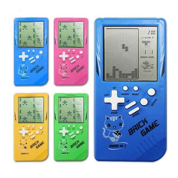 Classic Handheld Game Machine BRICK GAME Kids Game Console Toy with Music Playback Retro Children Pleasure Games PlayerXJ241204