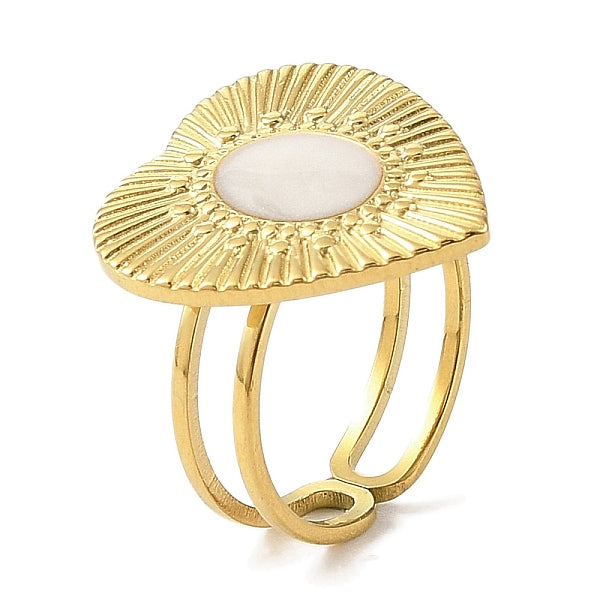 Bagues de manchette ouvertes en acier inoxydable 304 avec placage ionique (IP) pour femmes