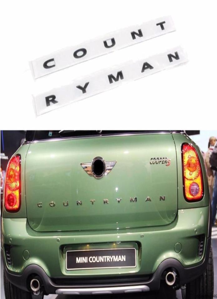 Mini Cooper Countryman R60 F60 3D Metal Emblem Badge Sticker Decals8509555