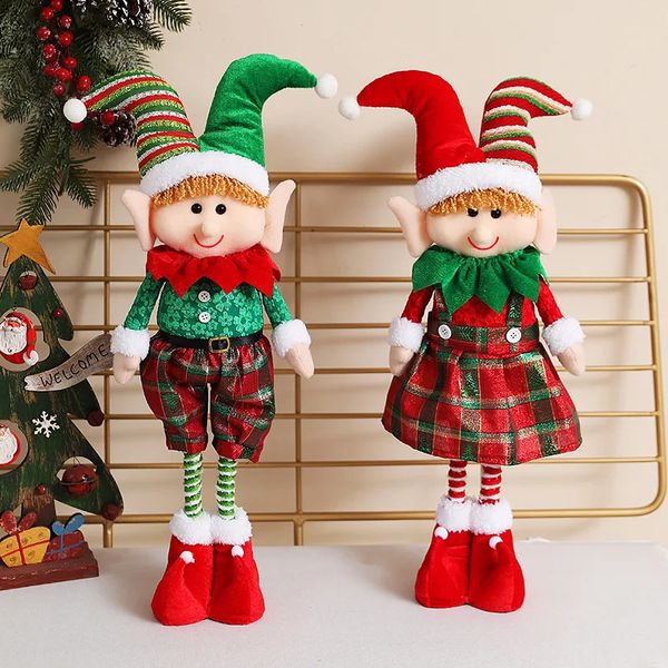 Christmas Decorations Elf Dolls Gifts Recyclable Decoration Props Under Trees 240914