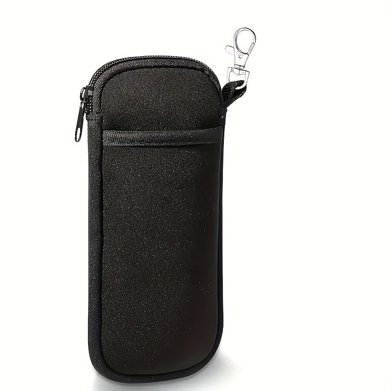 TEMU 1pc Portable Glasses Protective Case, Can Store Mobile Phones, Headphones, Glasses, Bank Cards And Other Items, Suitable As A Gift For Elders On