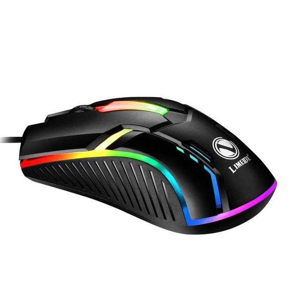 Mice 1200DPI USB wired gaming mouse for PC laptops optical computer mouse with 3 buttons ergonomic mouse LED luminous mechanical mouse CL241