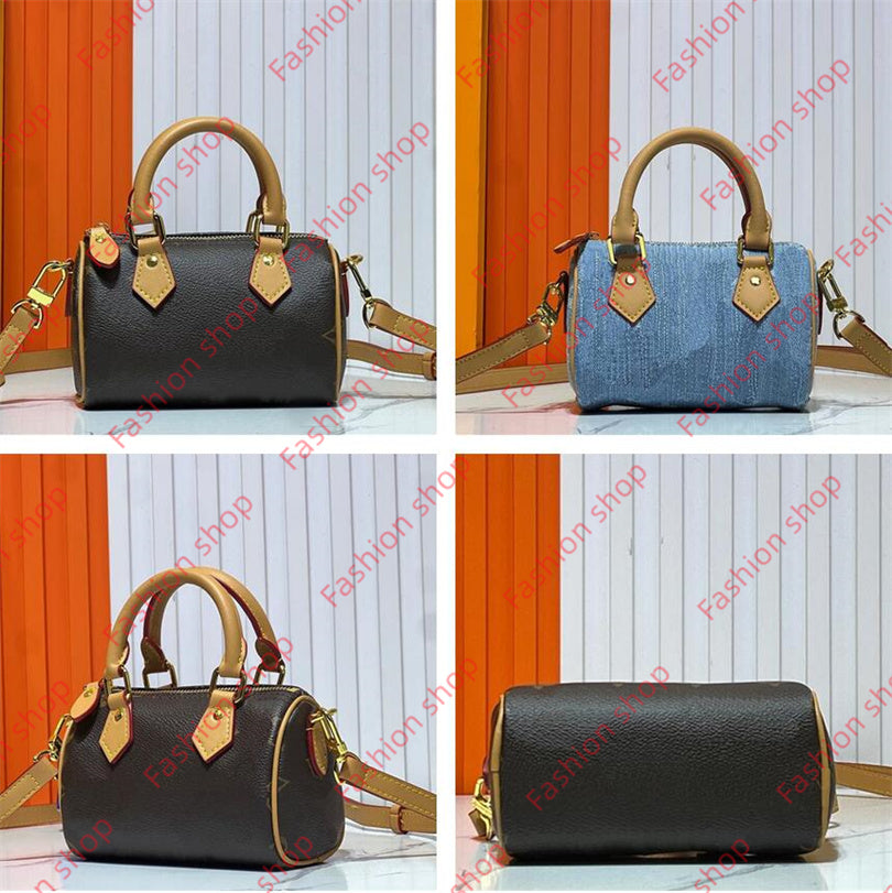 Designer mini Pillow bag women Nano Speedys handbag tote high quality Shoulder crossbody bags Clutch wallet Hobo purses ladies messenger Satchels ha