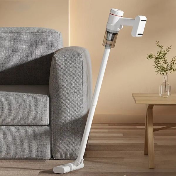 Powerful Portable Vacuum Cleaner - Brushless Motor, Long Run Time, Perfect for Sticky Messes & Pet Hair, Compact & Space-Saving Design!