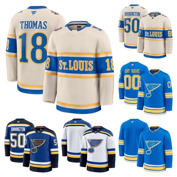 Kyrou Blues Hockey Jersey Fanatic Zack Bolduc Radek Faksa Justin Faulk Ryan Suter Scott Perunovich Nathan Walker Mathieu Joseph Alexey Torop